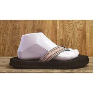Teva Mush Flip Flop Thong Sandals Womens Size 9 Multicolor Comfort Beach Pool